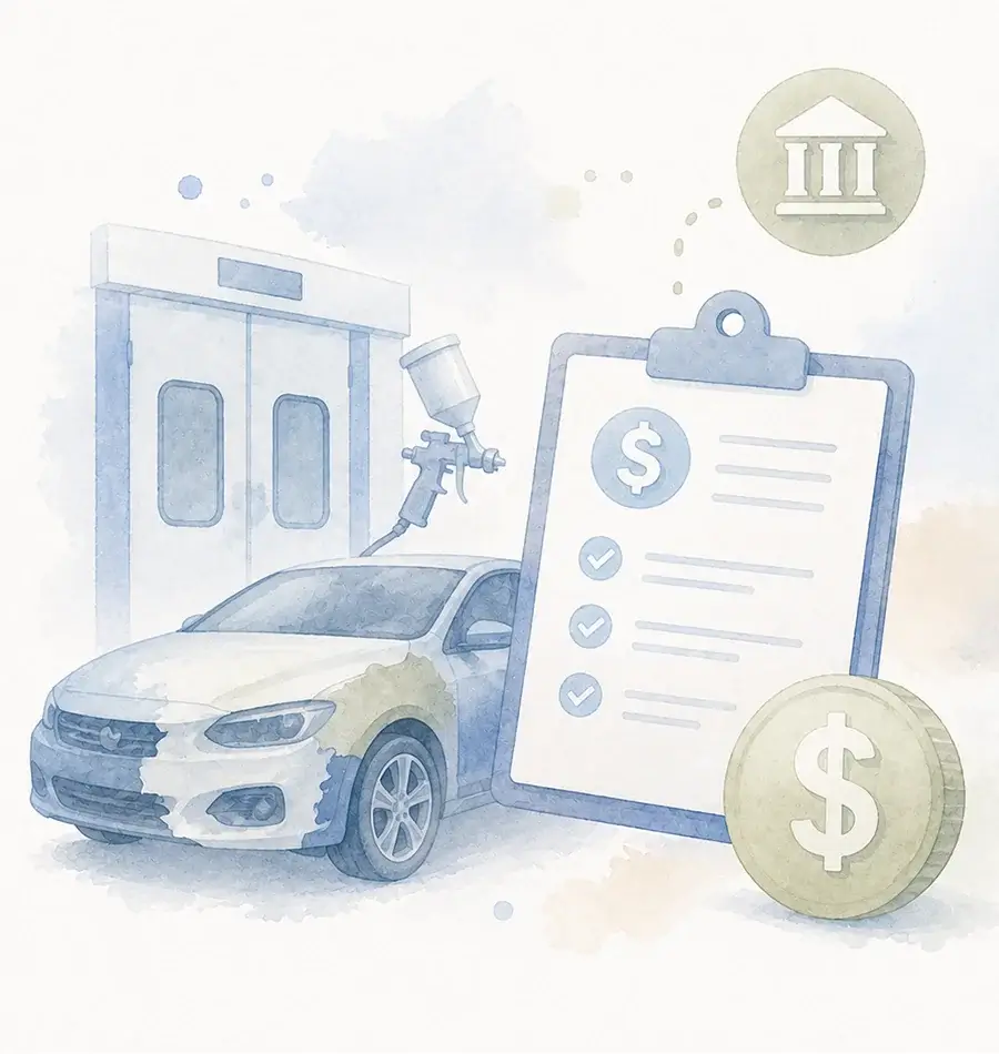 Auto Body Shop Business Loans for Collision Repair and Paint Shops