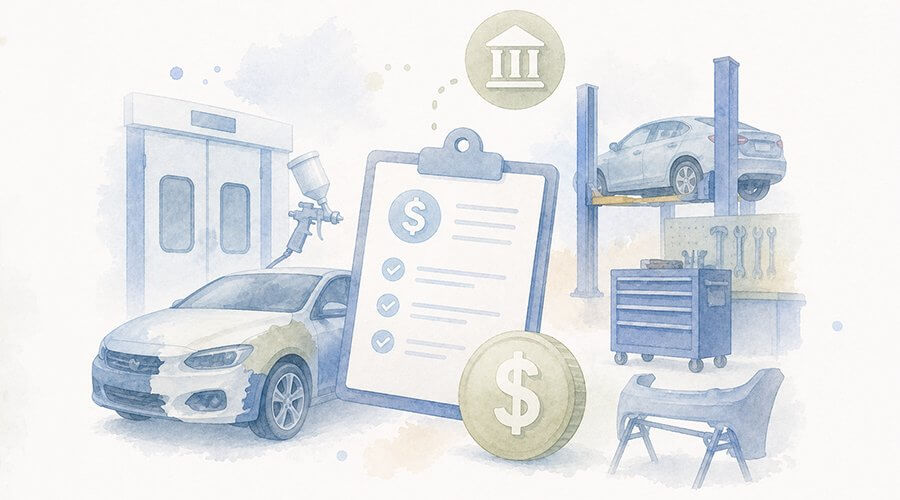 Auto Body Shop Business Loans for Collision Repair and Paint Shops