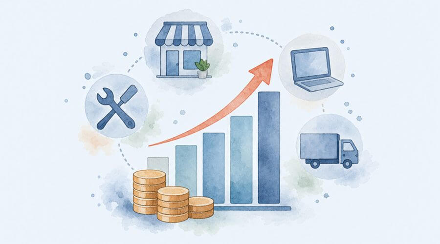 Average Small Business Revenue by Industry (2026 Benchmarks)