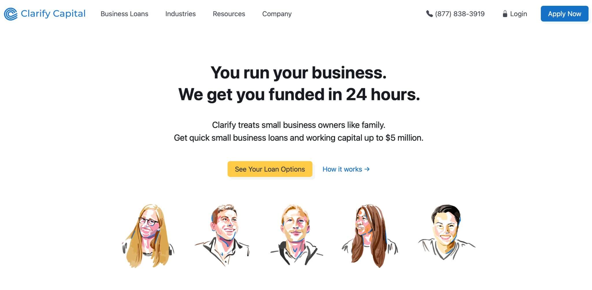 Clarify Capital lending marketplace for small business loans