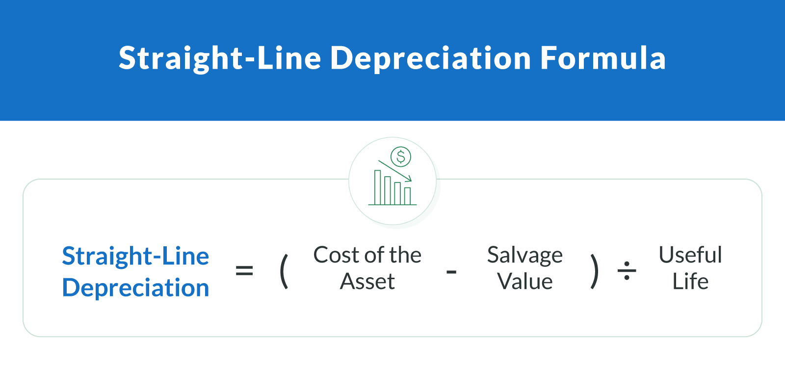 Straight-Line Depreciation Formula