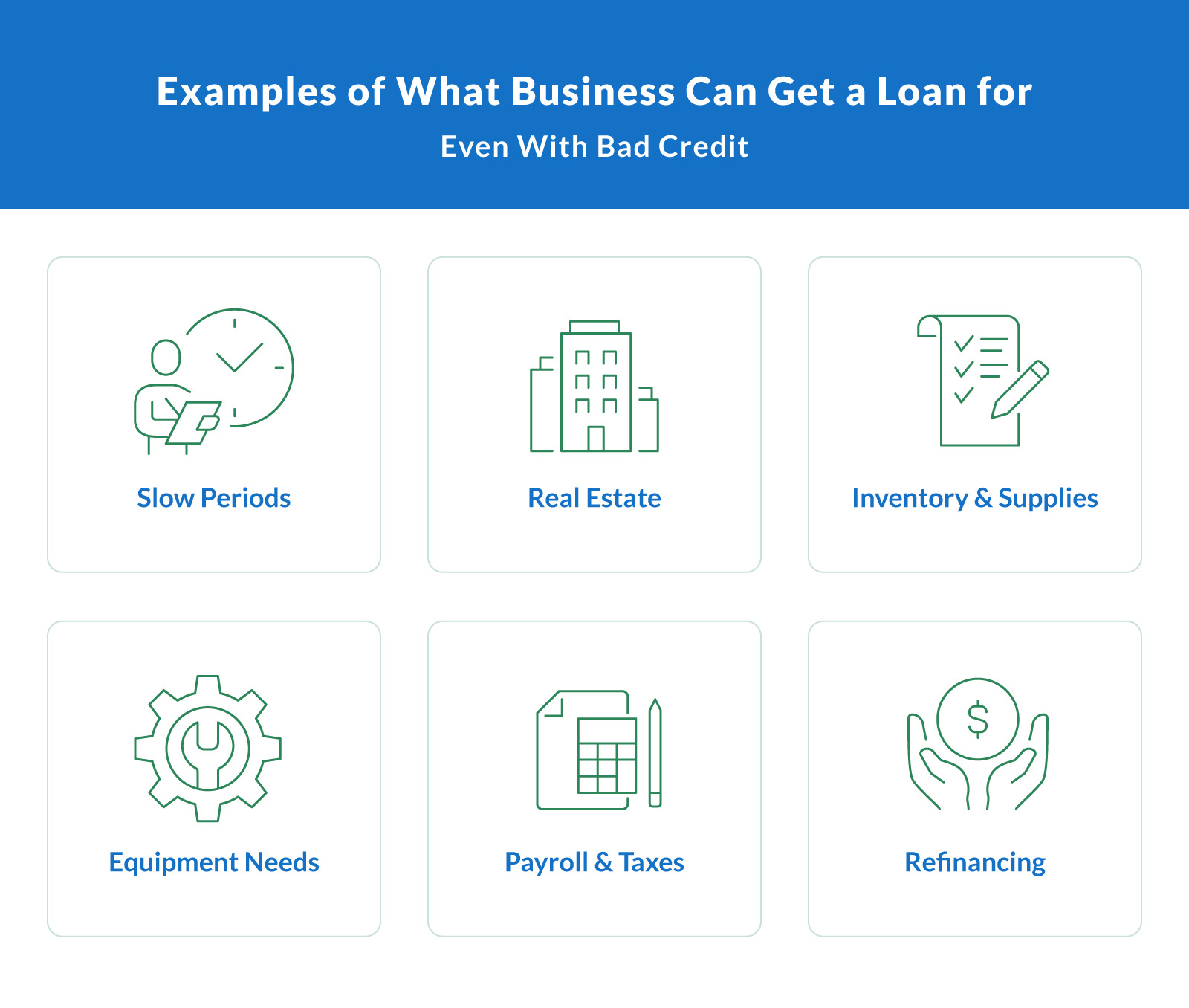 Examples of what business can get a loan for