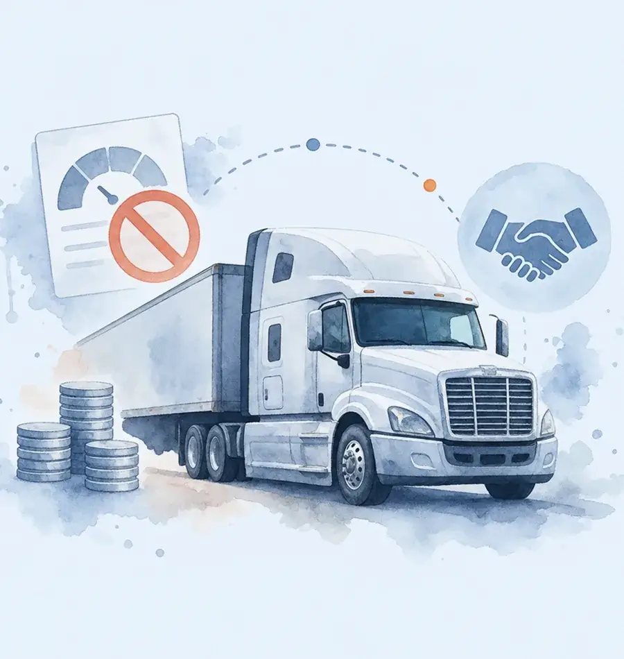 No-Credit-Check Semitruck Financing